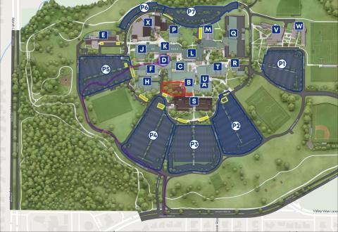 Brookhave College Map
